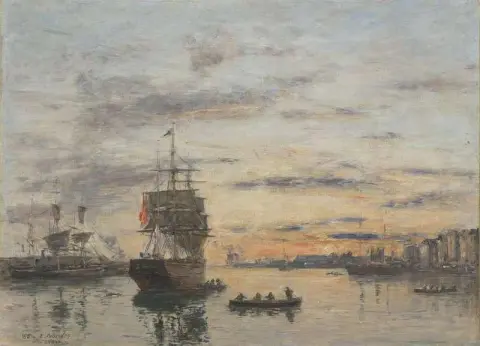 르아브르. 아우터 하버 1885