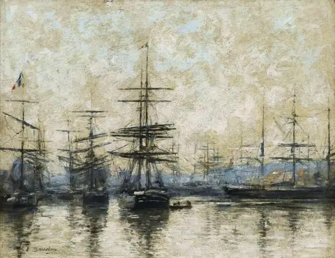 르아브르. 아우터 하버(Ca. 1883-87)