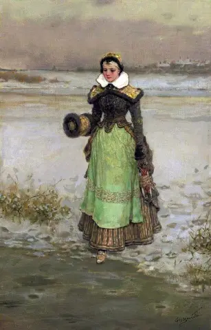 Nainen Luistimilla