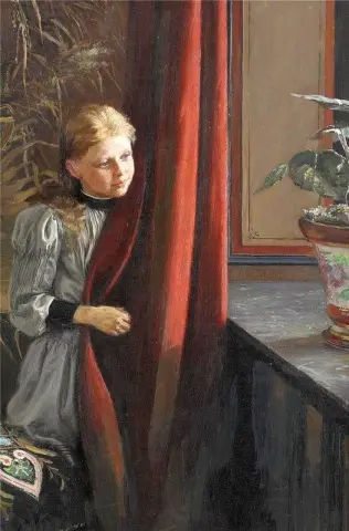 chica en la ventana 2