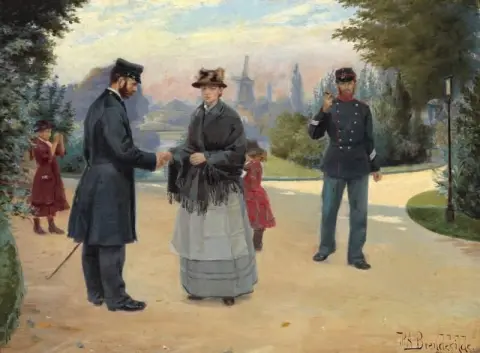 M De I Rstedparken. Rstedsparken Copenhagen 1884의 만남
