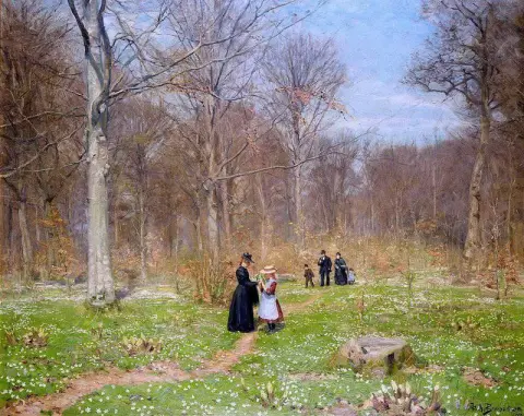 1893년 봄의 숲