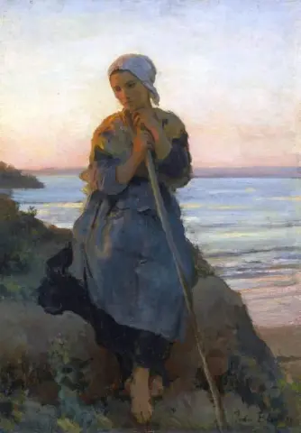 Пастушка Дуарнене, около 1865-70 гг.