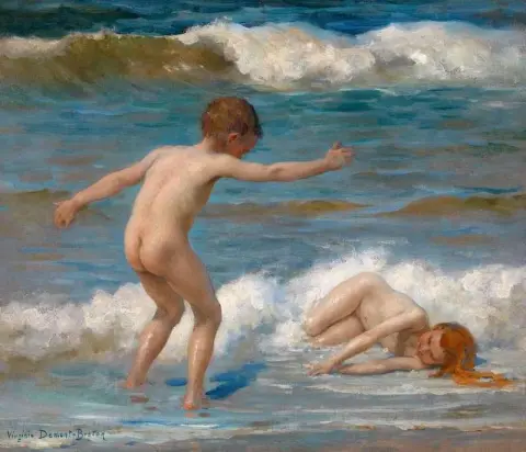 Morning Blue A Wissant, 1919 год.
