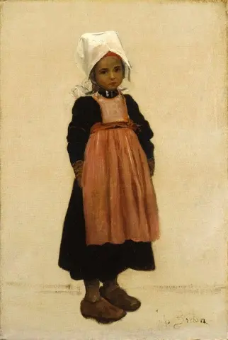 Маленький Бретон, около 1869 г.