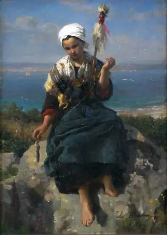 亚麻纺纱机 1872