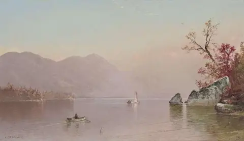 Herfstmist Lake George 1871