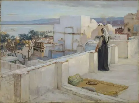 露台上 1886