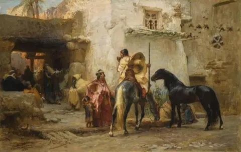 阿尔及利亚街道 1882