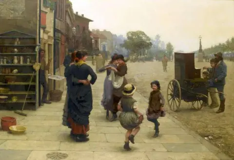 Impromptu Dance – kohtaus Chelsea Embankmentissa 1883