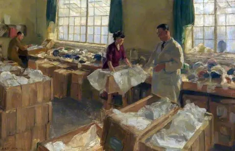 Packing The Hats 1950s