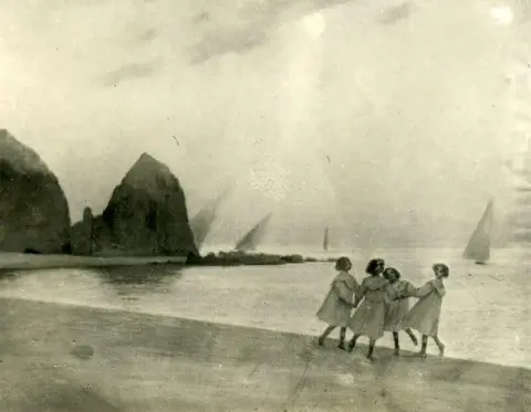 مجموعة على الشاطئ