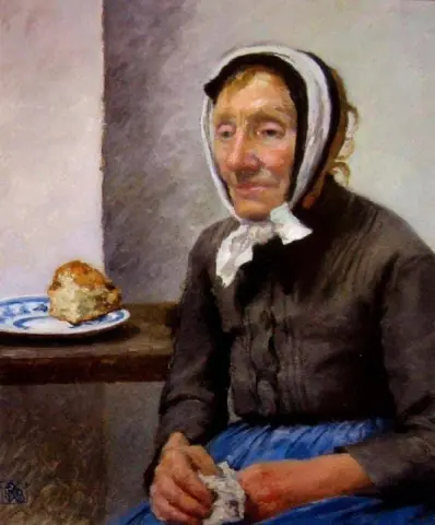 Een oude boerin, ca. 1924