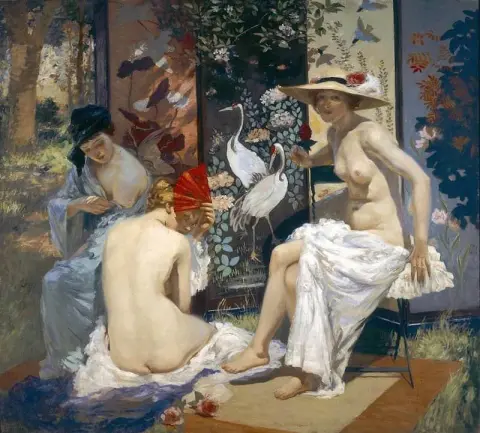 阳光浴场，约 1913 年