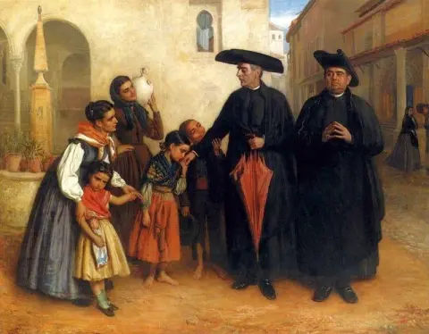 De favoriete priester 1880