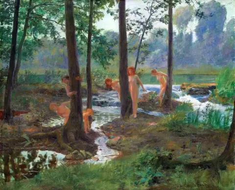 Bañistas