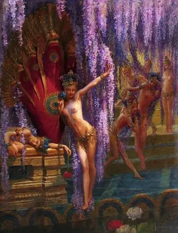 Bailarines exóticos Ca. 1880 1