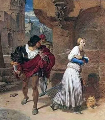 Fausto S Primera vista de Margarita 1857