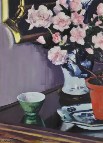 粉红杜鹃花