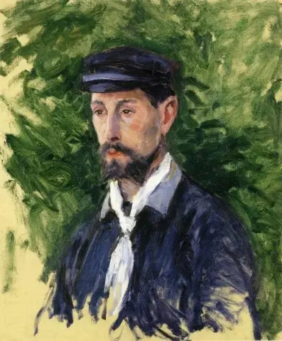 Retrato de Eugene Lamy 1888