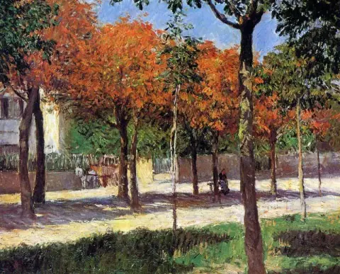 Praça em Argenteuil 1883