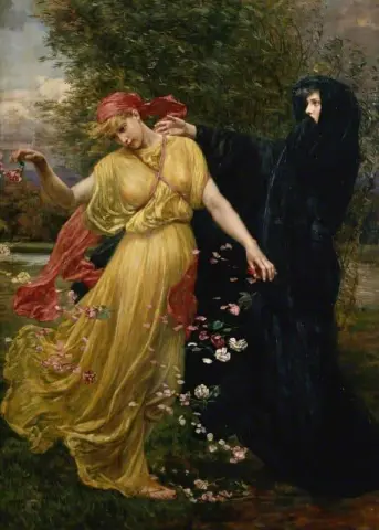 At The First Touch Of Winter Summer Fades Away 1897