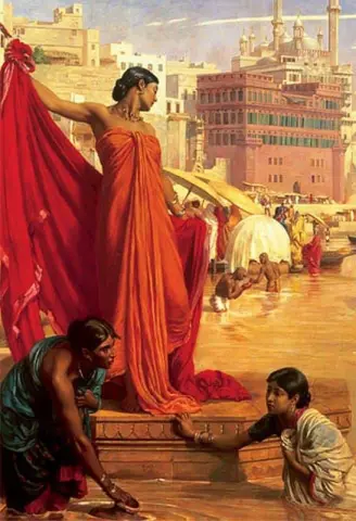 Bathing In The Ganges