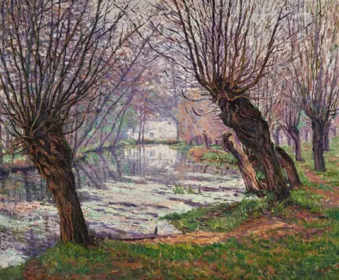 Arbres Sur La Riviere 1912