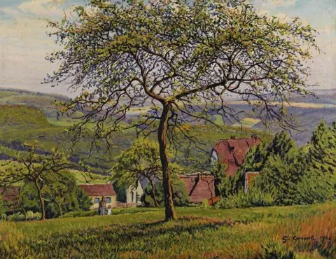 Balade Dans Le Verger 1926