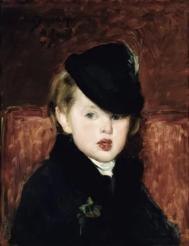 Portrait Of Louis Ghemar L Aine The Elder 1871