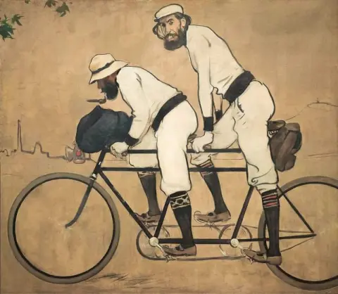 拉蒙·卡萨斯 (Ramon Casas) 和佩雷·罗梅乌 (Pere Romeu) 串联