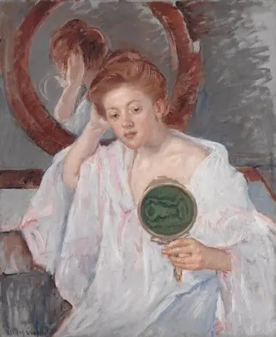 Дениз за туалетным столиком, 1908, 09.