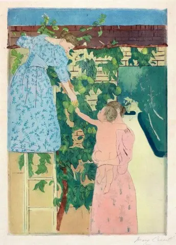 Сбор фруктов, ок. 1893 г.