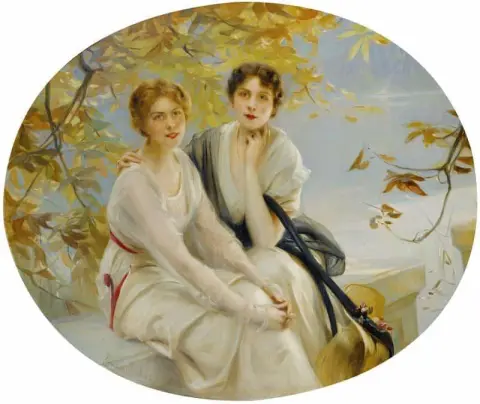 Retrato de duas jovens