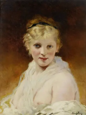 retrato de una niña