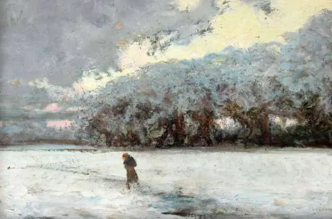 Der Schnee ca. 1910