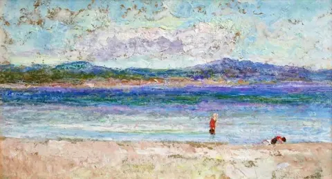 Die Badegäste ca. 1920