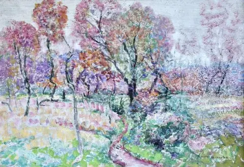 Morgen auf dem Land, ca. 1910