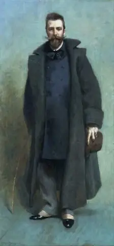 威廉·梅里特·蔡斯肖像 1881-82