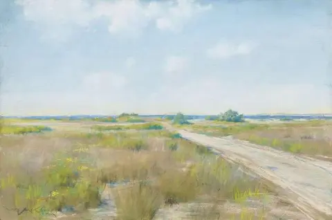 辛纳科克风景约 1895 年