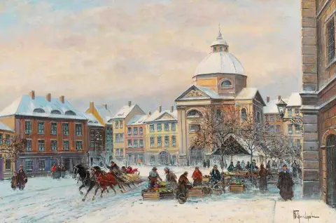 Markt In Warschau