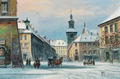 Winter In Krakau