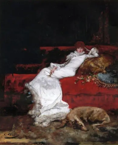 صورة لسارة برنهاردت 1878