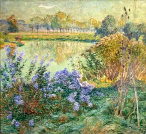 土の花の中のアスター 1908
