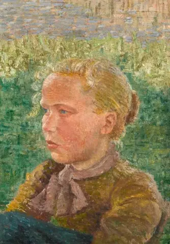 ブロンドの女の子 1895