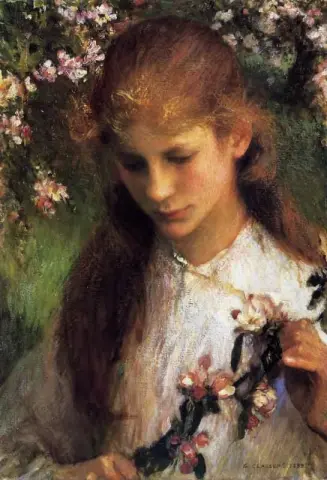 Цветение яблони 1899 г.