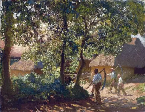 Сенокосилки, около 1908 года.