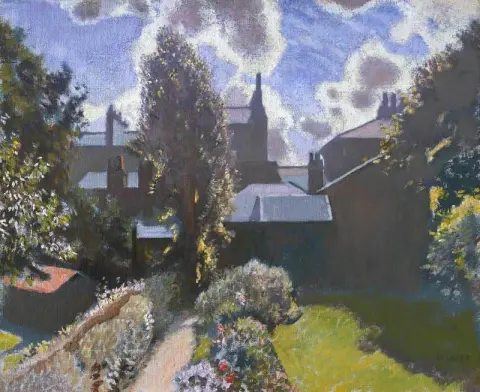 Мой задний сад, 1940 год.