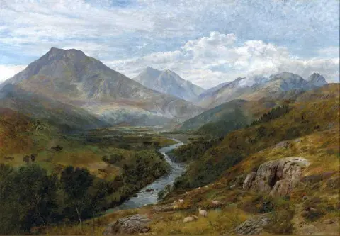 威尔士风景 1859
