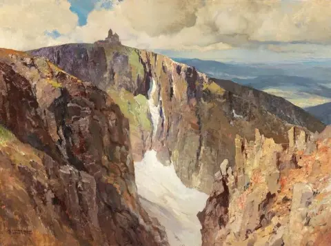 The Glacial Cirque In The Giant Mountains